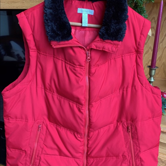 Charter Club Jackets & Blazers - ❤️Red Charter Club vest